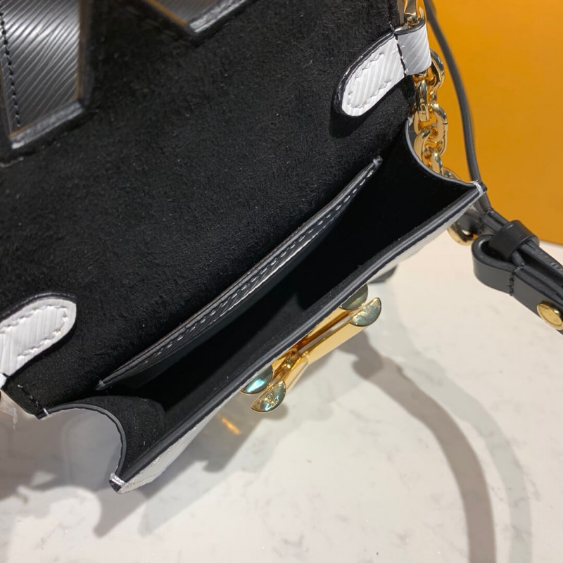 Louis Vuitton Twist PM And Twisty M55685 Black/White Easybags237291