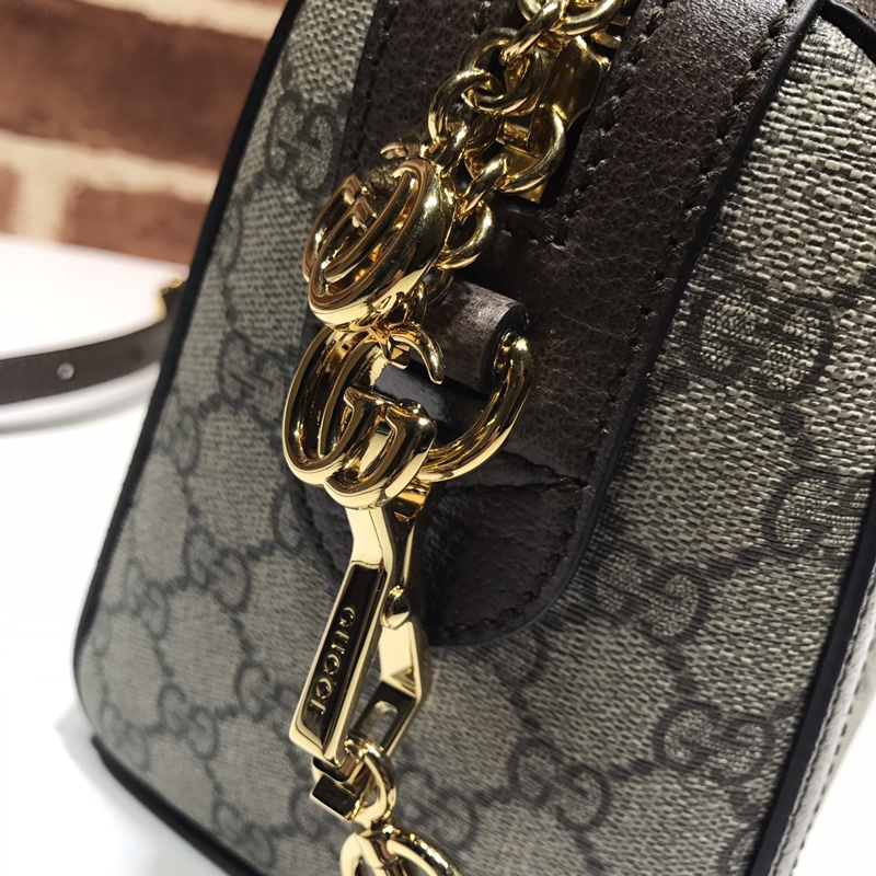 Gucci Ophidia medium top handle bag Beige Easybags319994