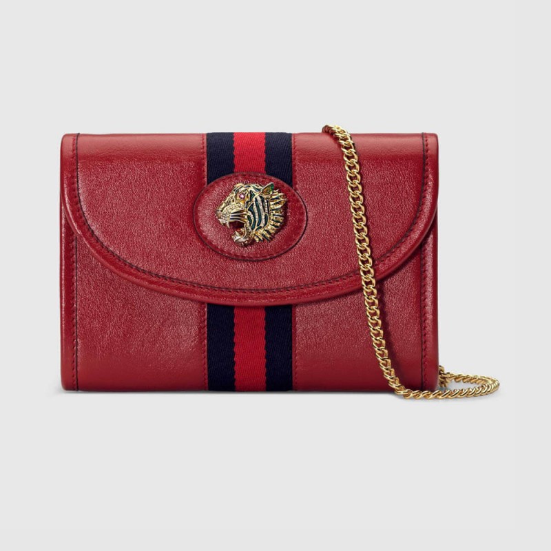Gucci Smooth Leather Rajah Mini Bag 573797 Easybags33244